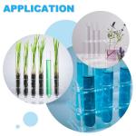 PATIKIL 30-Hole Acrylic Test Tube Rack for Labs