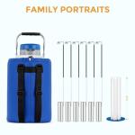 10L Liquid Nitrogen Tank with Carry Bag
