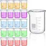 20 Pcs 100 ml High Borosilicate Glass Beakers