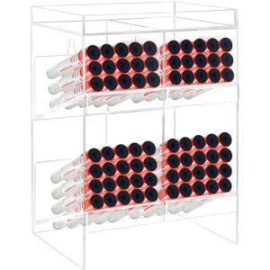 Clear Acrylic Tube Rack for Pipettes and Organizing