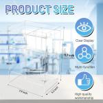 Clear Acrylic Tube Rack for Pipettes and Organizing