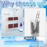 Clear Acrylic Tube Rack for Pipettes and Organizing