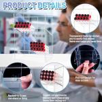 Clear Acrylic Tube Rack for Pipettes and Organizing
