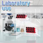 Clear Acrylic Tube Rack for Pipettes and Organizing