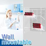 Clear Acrylic Tube Rack for Pipettes and Organizing