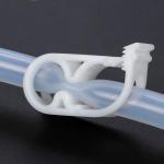 10 Pcs Adjustable Plastic Tube Clamps for Labs