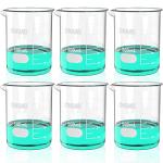 ONiLAB 500ml Borosilicate Low Form Glass Beakers