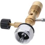 Brass Bunsen Burner with Adjustable Gas Flow
