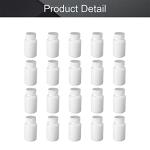 50 Pcs 80ml Plastic Reagent Storage Bottles