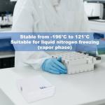 CryoKing Plastic Coated Lab Freezer Box, 81-Well
