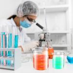 Set of 6 Graduated Plastic Beakers for Labs