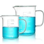 Yarlung Glass Beaker Set with Handle, 500/1000ml