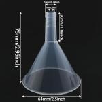 12PCS Plastic Filter Funnel Set for Labs