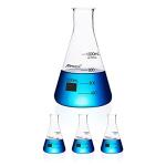Maccx 1000ml Narrow-Mouth Glass Erlenmeyer Flask Set