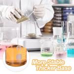 PATIKIL 250ml Borosilicate Glass Beaker Set, 6 Pack