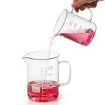 Yarlung Glass Beaker Set with Handle, 500/1000ml