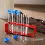 Plastic Test Tube Rack Set with Caps