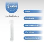 Kashi Scientific 14mL Sterile Cell Culture Tubes