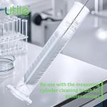 2 Pack 500ml Glass Graduated Cylinders Set