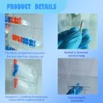 Clear Acrylic Wall-Mounted Test Tube Rack