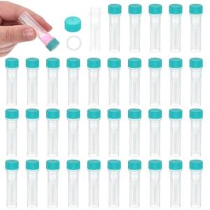 PATIKIL 0.5mL Plastic Cryogenic Vials, 36-Pack