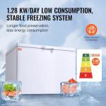 VEVOR 12.8 Cu.ft Commercial Chest Freezer with Baskets