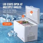 VEVOR 12.8 Cu.ft Commercial Chest Freezer with Baskets