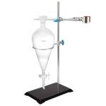 1000ml Glass Separatory Funnel Set with Rack