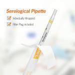 10ml Sterile Disposable Serological Pipettes, 200 Pack