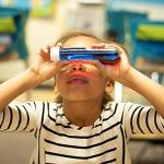 Large Plastic Test Tubes with Rack Set