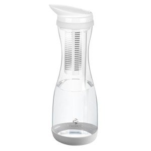 FACHIOO 1.3L Glass Water Filter Pitcher - Gray