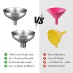 Nomatox Stainless Steel Funnel Set for Spices