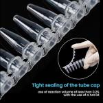0.2ml PCR Tube Strips - 200 Flat Caps
