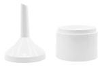 EISCO 7.5cm Buchner Funnel - Lightweight Polypropylene