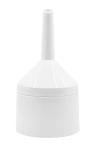EISCO 7.5cm Buchner Funnel - Lightweight Polypropylene