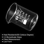 50ml Borosilicate Glass Beaker Set with Spout