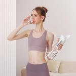 FACHIOO 1.3L Glass Water Filter Pitcher - Gray