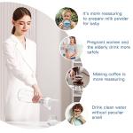 FACHIOO 1.3L Glass Water Filter Pitcher - Gray