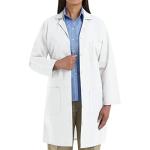 Women’s White Lab Coat by Red Kap, Large