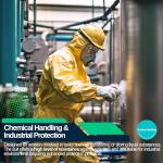 Andes Chemical Protection Coveralls with Hood and Elastic Wrists