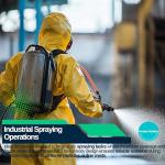 Andes Chemical Protection Coveralls with Hood and Elastic Wrists