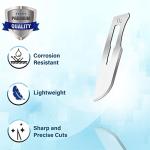 Sterile Carbon Steel Blades #10 with Scalpel Handle