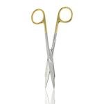 Goldman Fox 13 cm Super Cut Scissors with Gold Handles