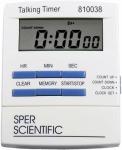 Sper Scientific Talking Timer with Loud Alarm