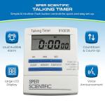 Sper Scientific Talking Timer with Loud Alarm