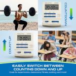 Sper Scientific Talking Timer with Loud Alarm