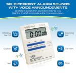 Sper Scientific Talking Timer with Loud Alarm