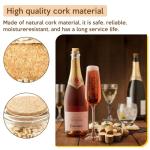 30Pack Natural Cork Stoppers for Bottles