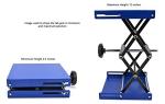 EISCO Scissor Jack Stand with 12-Inch Height