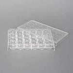 24 Well Plates with Lid, Flat Bottom (12 Pack)